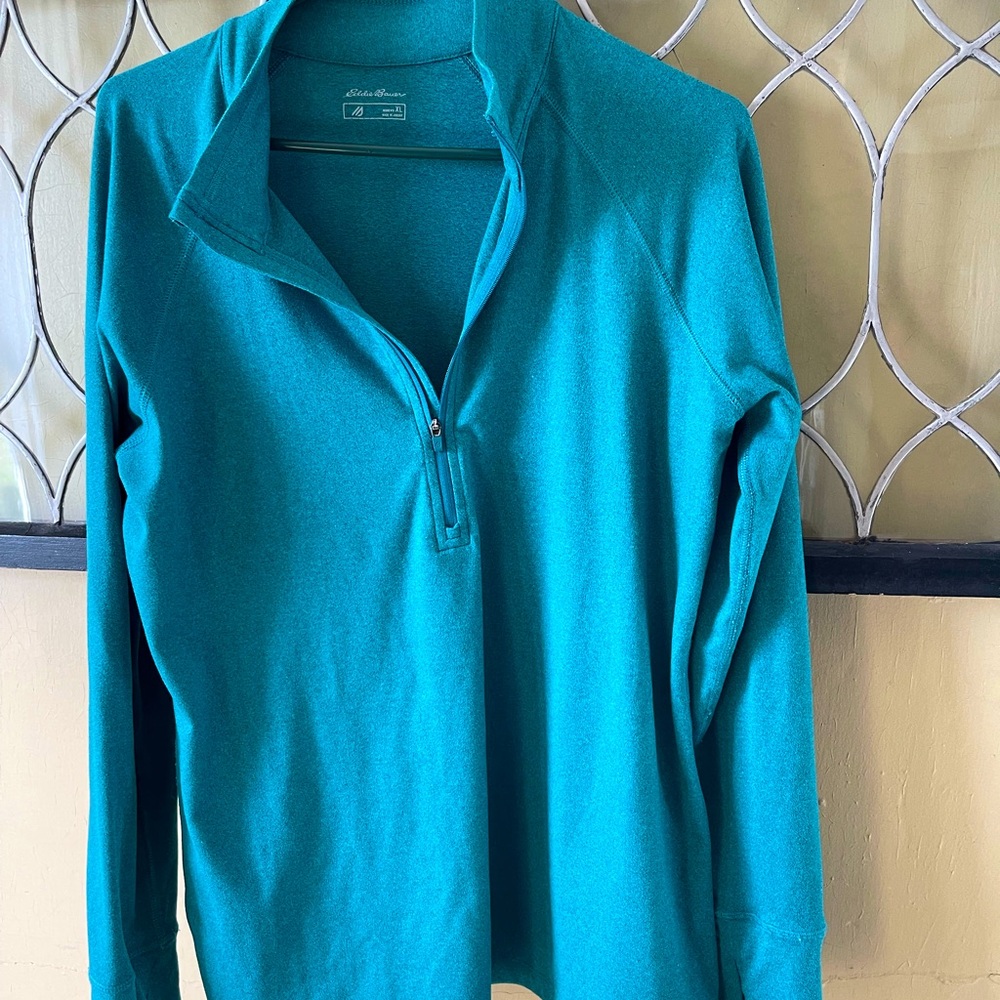 Eddie Bauer 1/4 zip pullover.